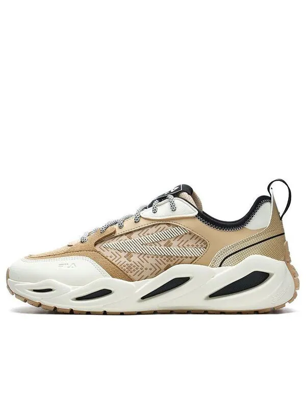 Кроссовки sportswear sneakers 'tan white' Fila — изображение 1 из 4, бежевый/белый/черный