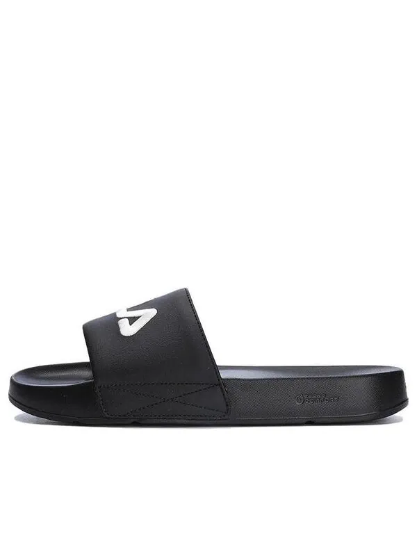 Тапочки drifter slides 'black' Fila — изображение 1 из 4, черный/белый/красный