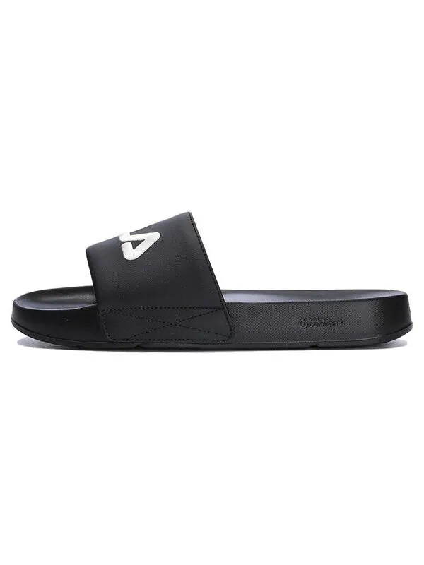 Тапочки drifter slides 'black' Fila — изображение 2 из 4, черный/белый/красный