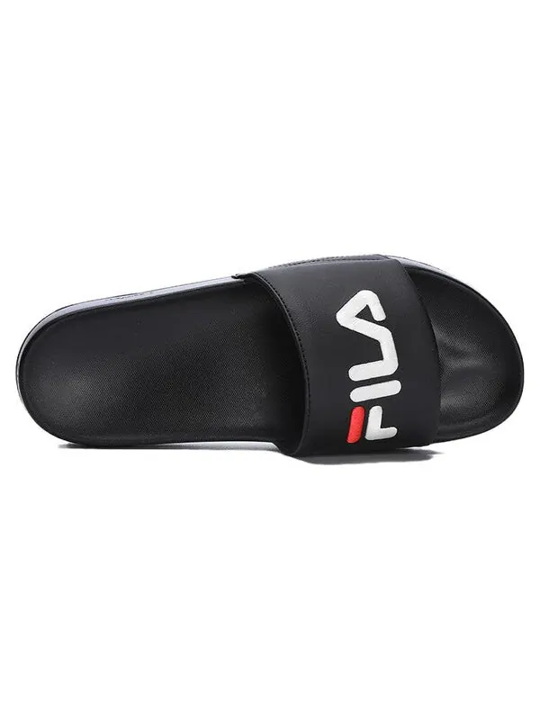Тапочки drifter slides 'black' Fila — изображение 3 из 4, черный/белый/красный