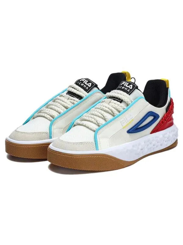 Кроссовки core viva fashion icona skate shoes 'white red blue' Fila — изображение 3 из 4, белый/красный/синий