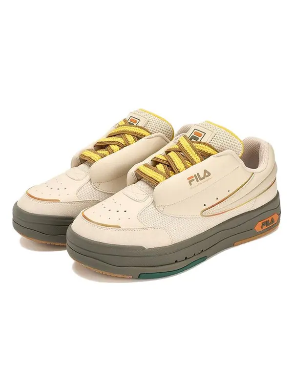 Кроссовки mix low skate shoes 'cream white' Fila — изображение 2 из 4