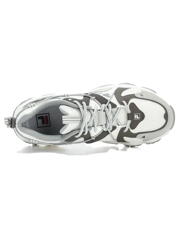 Кроссовки fluid 4 sneakers 'white grey silver' Fila — изображение 2 из 4, белый/серый/серебристый