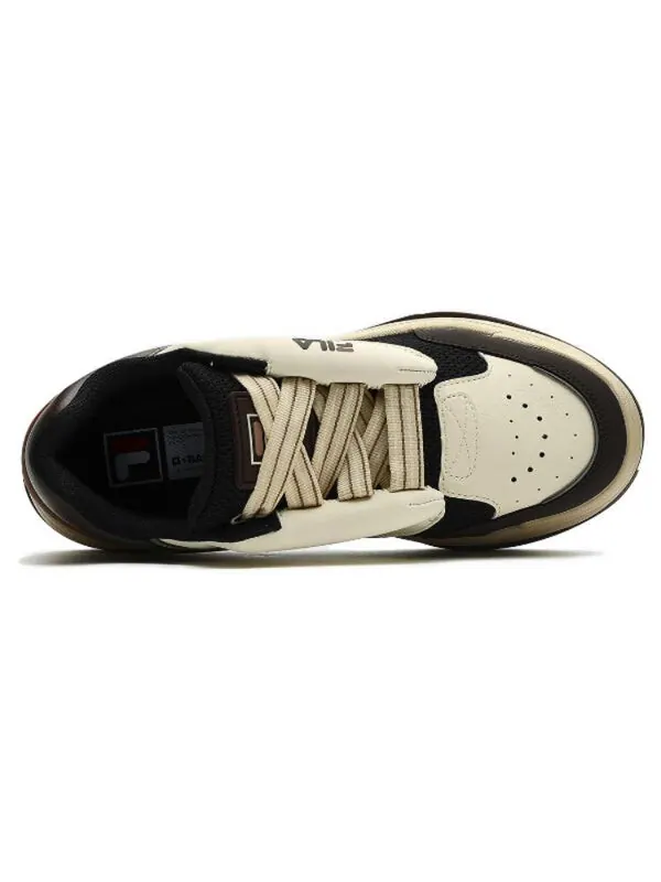 Кроссовки mix low skate shoes 'cream white black' Fila — изображение 3 из 4