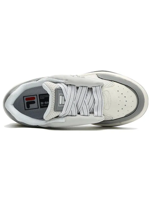 Кроссовки mix low skate shoes 'cream white grey' Fila — изображение 3 из 4, кремовый белый/серый