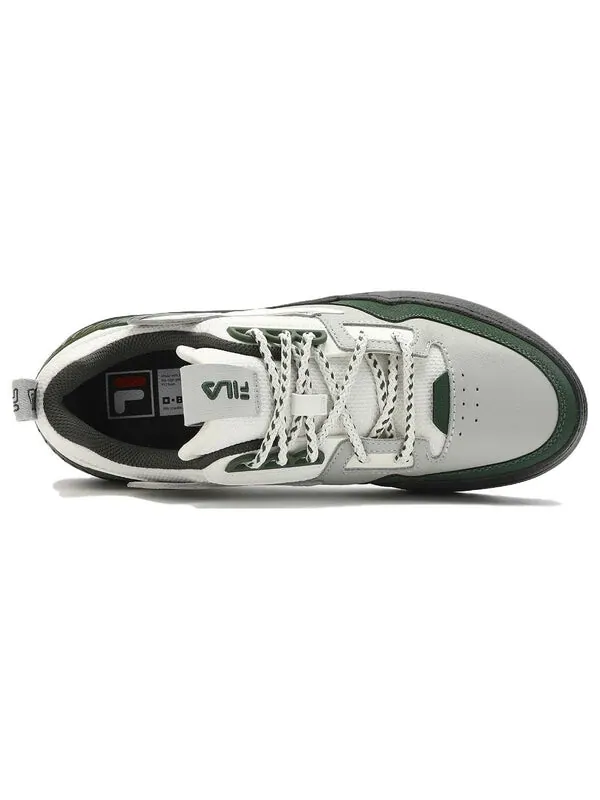 Кроссовки court deluxe low shoes 'grey white black' Fila — изображение 4 из 4, серый/белый/черный