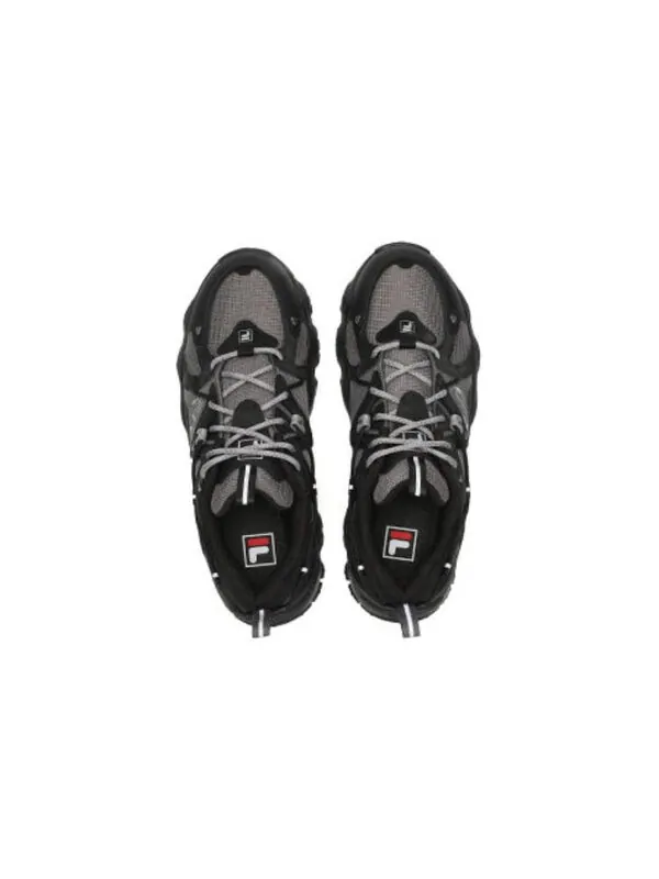 Кроссовки fluid 4 sneakers 'black grey' Fila — изображение 3 из 4, черный/серый