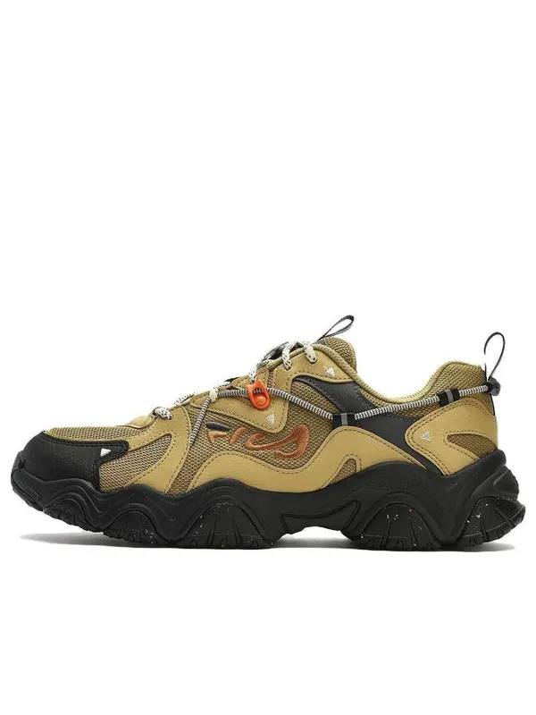 Кроссовки fluid iv sneakers 'brown black' Fila — изображение 1 из 4, коричневый/черный
