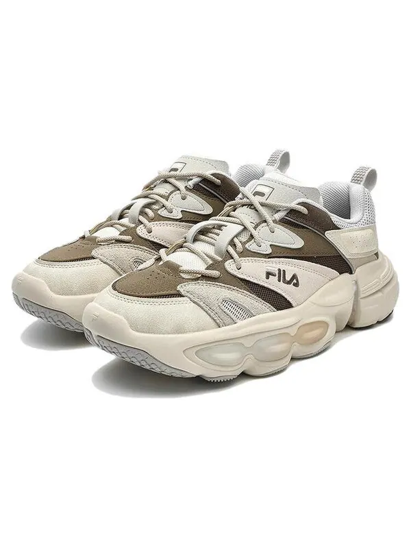 Кроссовки et retro low shoes 'cream white brown' Fila — изображение 2 из 4