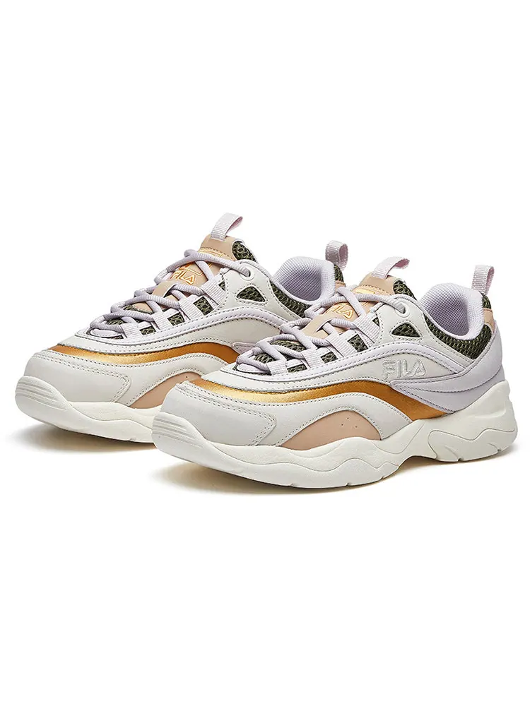 Спортивные кроссовки (WMNS) FILA Ray 'Cream White' — изображение 3 из 5, бежевый