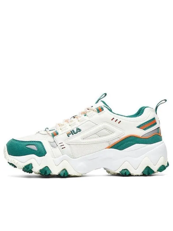 Кроссовки oakmont low-to running shoes white/green Fila — изображение 1 из 3, белый/зеленый