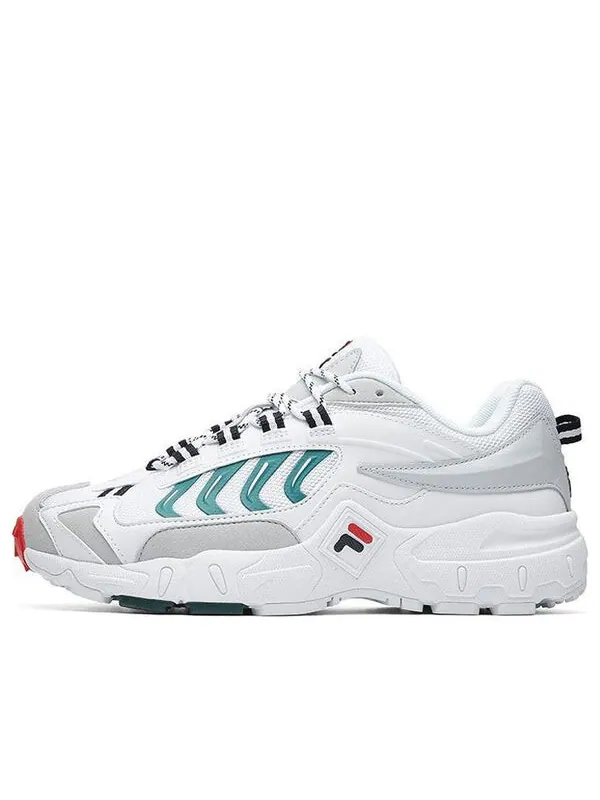 Кроссовки running shoes grey/white/green Fila — изображение 1 из 4, серый белый зеленый