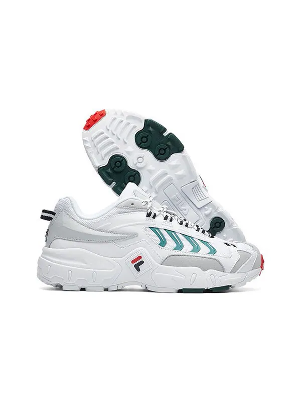 Кроссовки running shoes grey/white/green Fila — изображение 4 из 4, серый белый зеленый