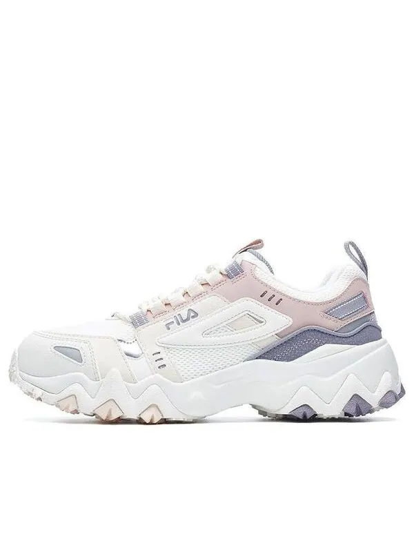 Кроссовки (WMNS) FILA Oakmont Running Shoes 'White Light Pink' — изображение 1 из 4, белый/светлый розовый
