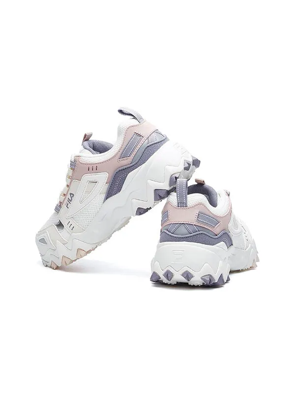 Кроссовки (WMNS) FILA Oakmont Running Shoes 'White Light Pink' — изображение 3 из 4, белый/светлый розовый