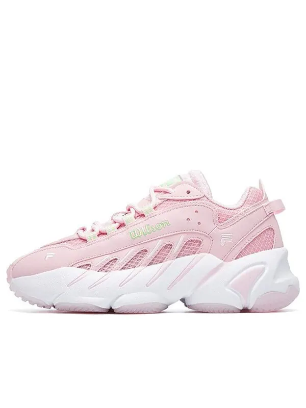 Кроссовки wilson x ade retro shoe pink Fila — изображение 1 из 4, розовый