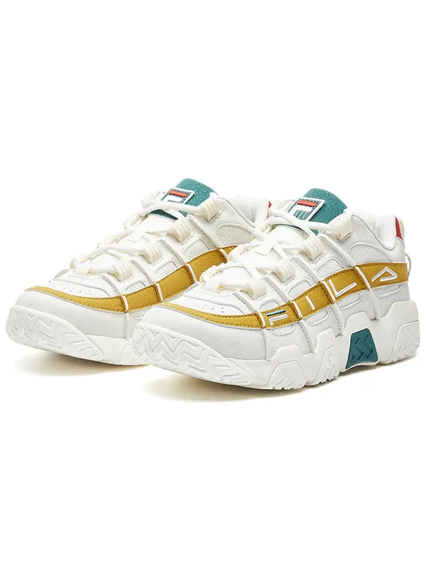 Кроссовки barricade vntg gs white/yellow/green Fila — изображение 2 из 4, зеленый