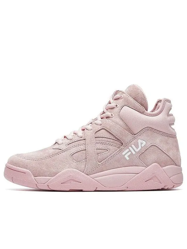 Кроссовки cage retro basketball shoes pink Fila — изображение 1 из 4, розовый