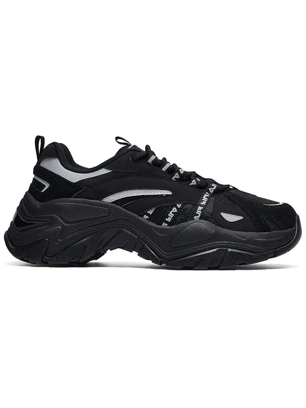 Кроссовки fishbone retro running sneakers Fila — изображение 2 из 4, черный