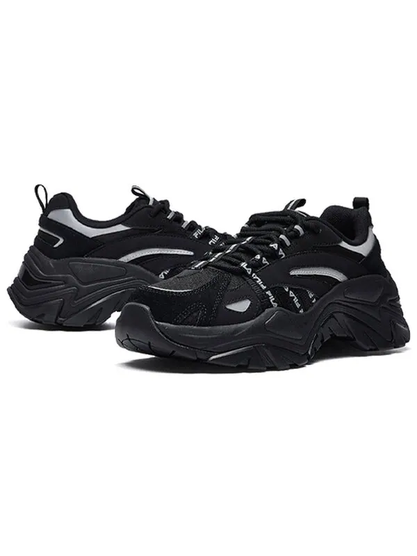 Кроссовки fishbone retro running sneakers Fila — изображение 4 из 4, черный