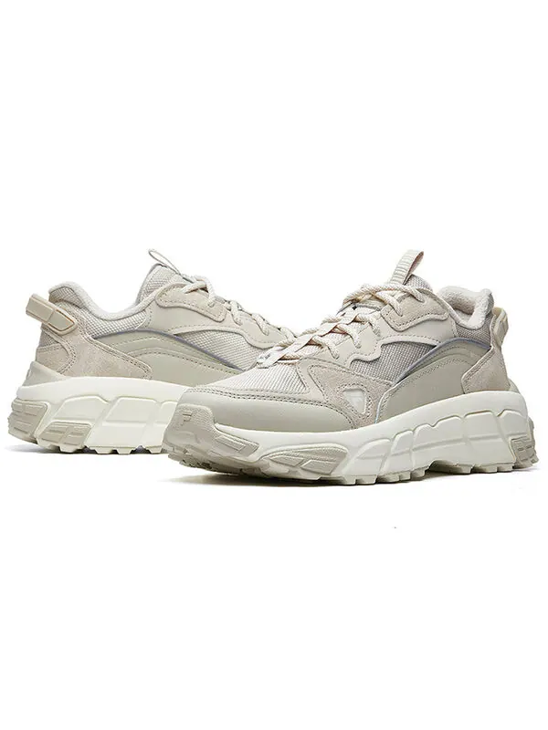 Кроссовки check vntg running shoes gs grey/white Fila — изображение 4 из 4, серый