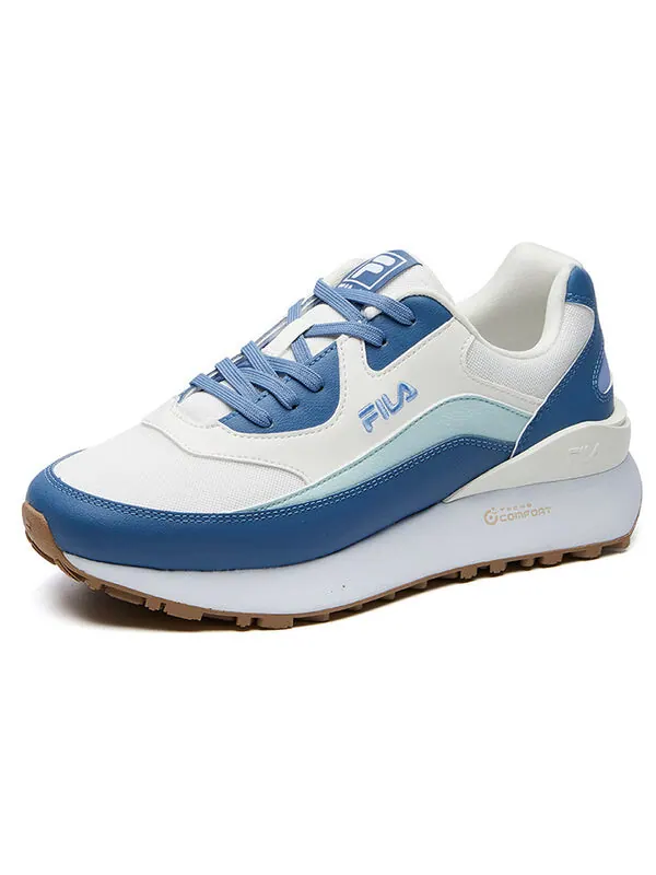 Кроссовки jogger low-top blue Fila — изображение 1 из 2, синий/белый