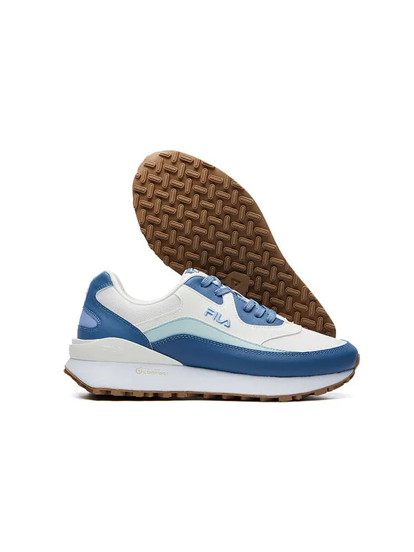 Кроссовки jogger low-top blue Fila — изображение 2 из 2, синий/белый