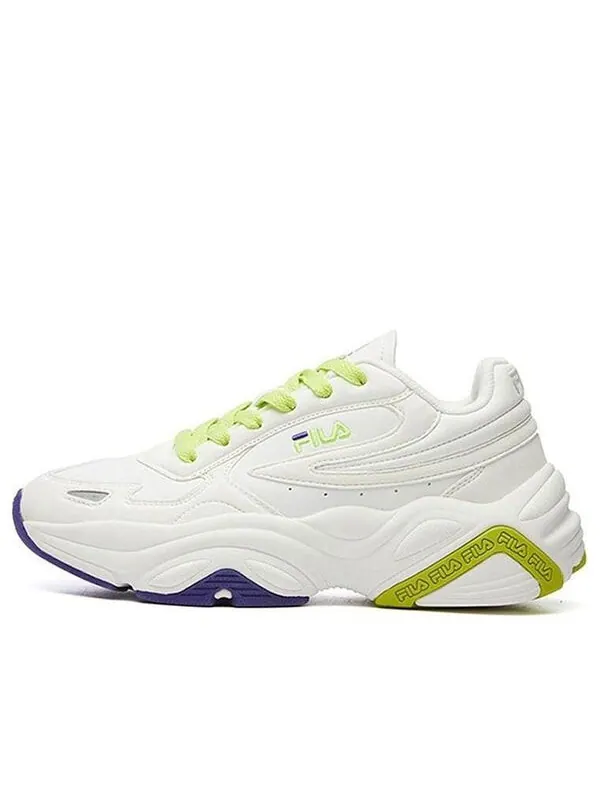 Кроссовки morden chic-fmc 'white yellow' Fila — изображение 1 из 4, белый/желтый