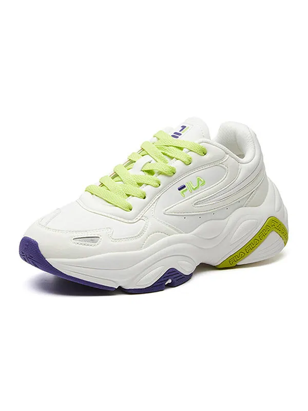Кроссовки morden chic-fmc 'white yellow' Fila — изображение 2 из 4, белый/желтый
