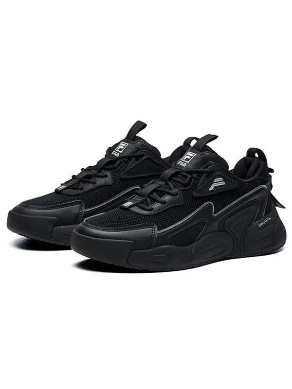 Кроссовки vortex low top black Fila — изображение 3 из 4, черный