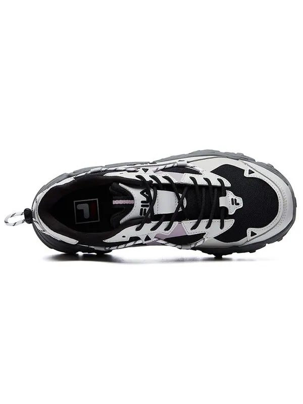 Кроссовки fluid low tops sports shoe black gray Fila — изображение 3 из 4, серый/черный