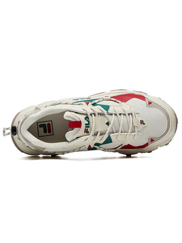 Кроссовки fluid low tops sports shoe yellow Fila — изображение 3 из 4, желтый/красный/зеленый