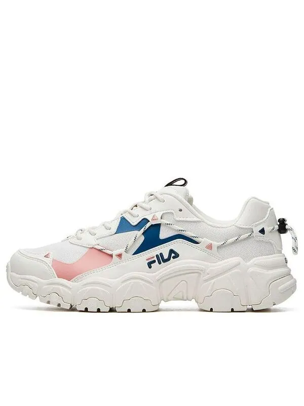 Кроссовки fluid low tops sports shoe white blue Fila — изображение 1 из 4, белый/синий/розовый