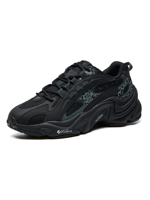 Кроссовки low-top running shoes leopard print for black/green Fila — изображение 2 из 4, черный/зеленый