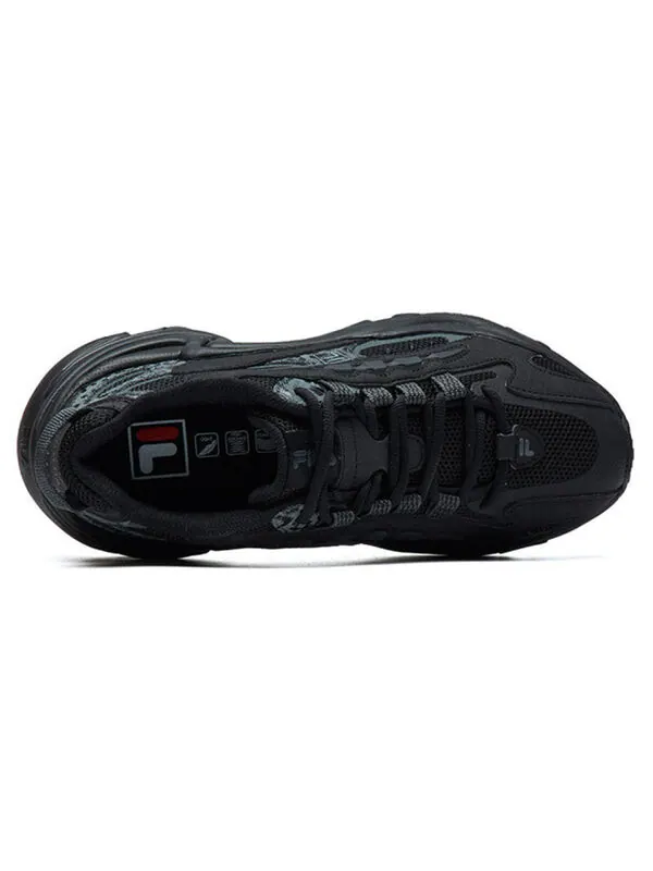 Кроссовки low-top running shoes leopard print for black/green Fila — изображение 3 из 4, черный/зеленый