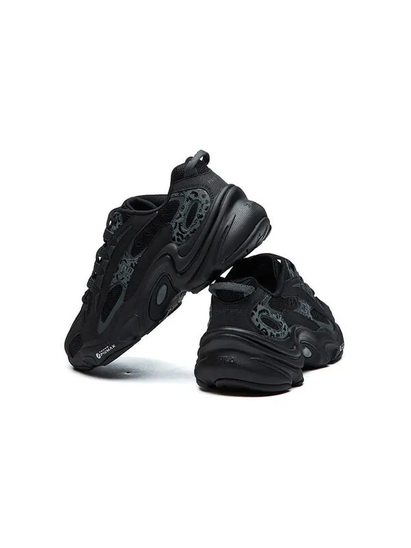 Кроссовки low-top running shoes leopard print for black/green Fila — изображение 4 из 4, черный/зеленый
