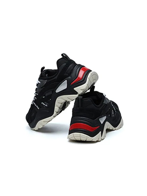 Кроссовки heritage-fht low chunky sneakers gs black Fila — изображение 4 из 4, черный/серый