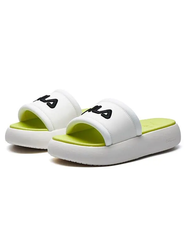 Тапочки donut fashion slipper gs white Fila — изображение 3 из 4, белый