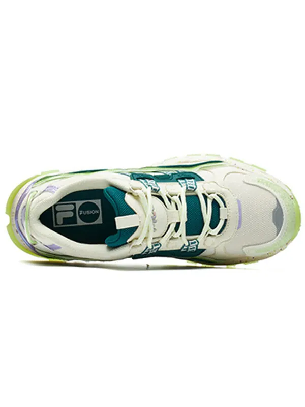Кроссовки disruptor low sneakers 'white green' Fila — изображение 3 из 4, белый/зеленый