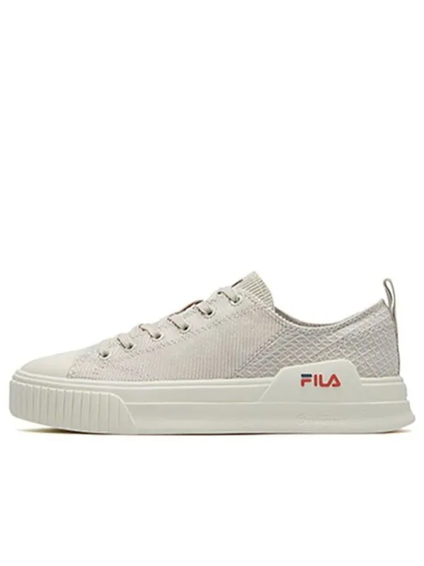 Кроссовки fashion court low-top sneakers creamy/white Fila — изображение 1 из 4, белый