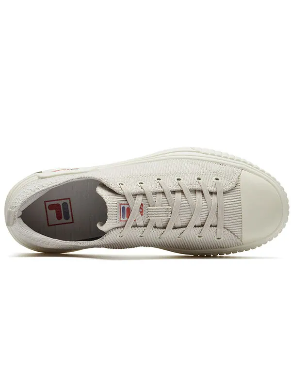 Кроссовки fashion court low-top sneakers creamy/white Fila — изображение 4 из 4, белый