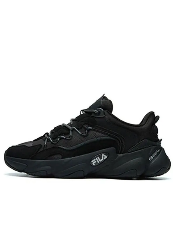 Кроссовки classic retro casual athletic shoes Fila — изображение 1 из 4, черный
