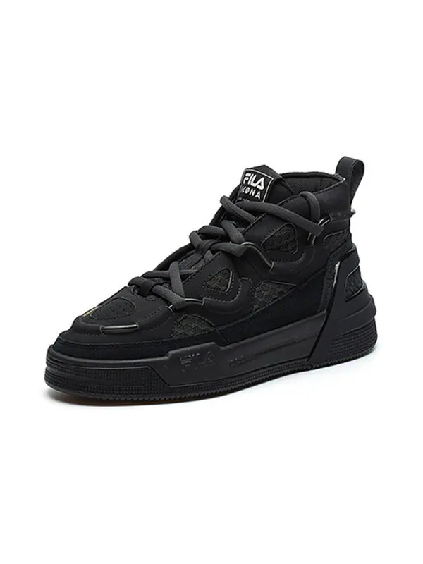 Кроссовки high-top black Fila — изображение 2 из 4, черный