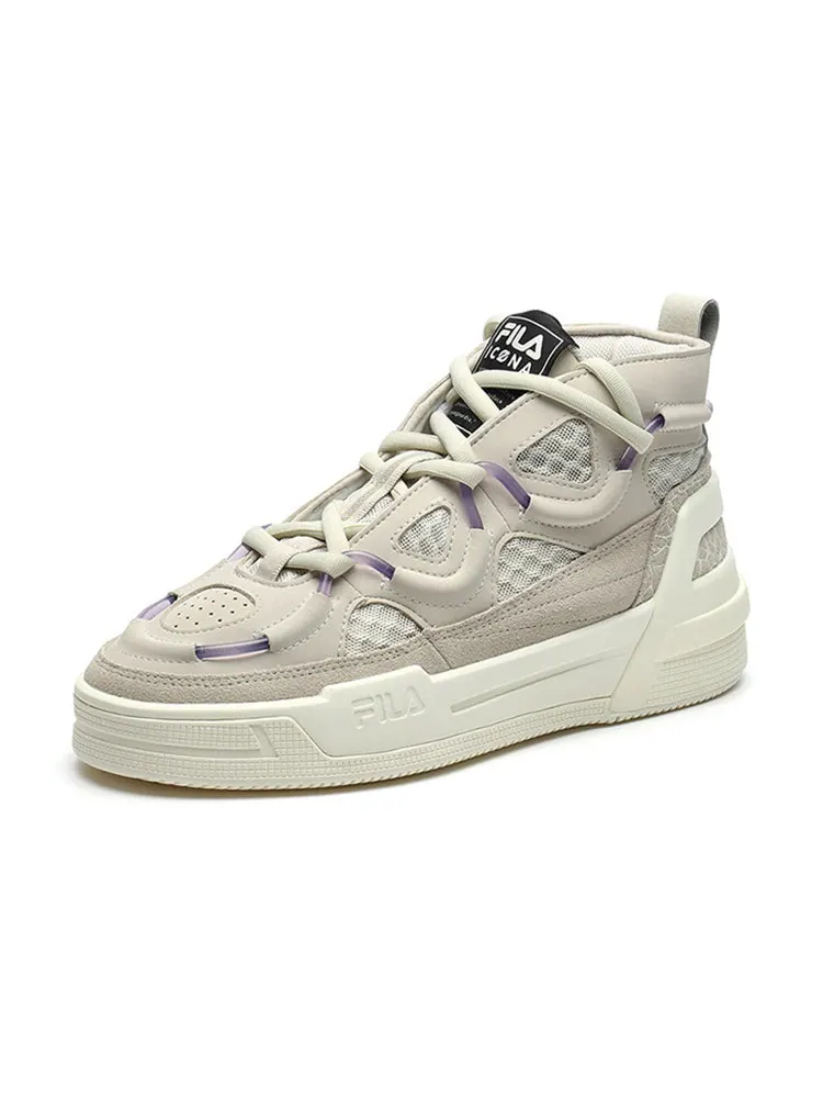 Кроссовки (WMNS) FILA Shock Absorption Non-Slip Retro — изображение 2 из 4, бежевый