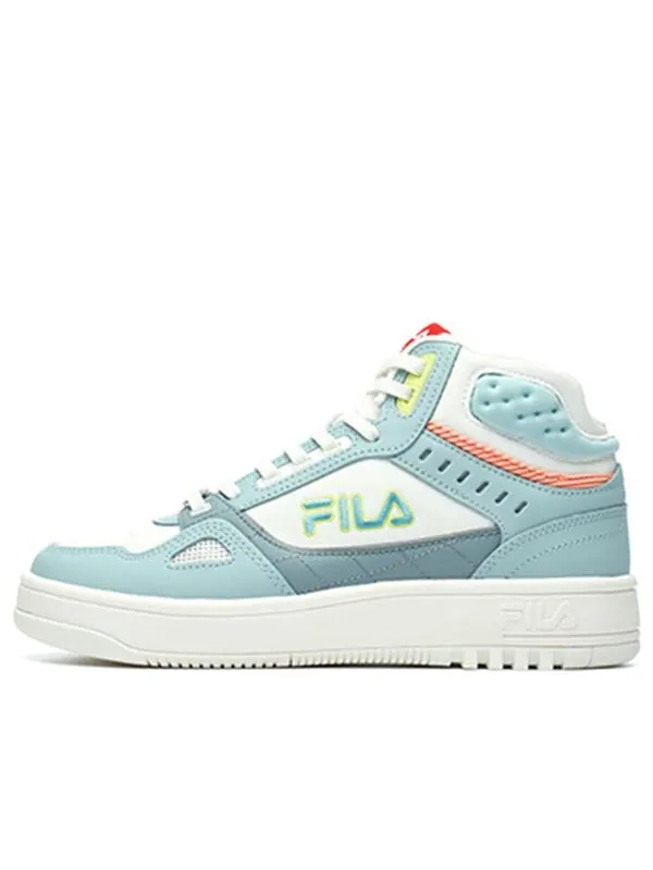 Кроссовки high-top blue Fila — изображение 1 из 4, синий