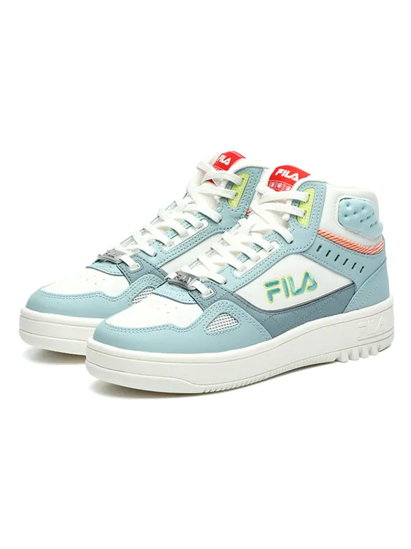 Кроссовки high-top blue Fila — изображение 2 из 4, синий