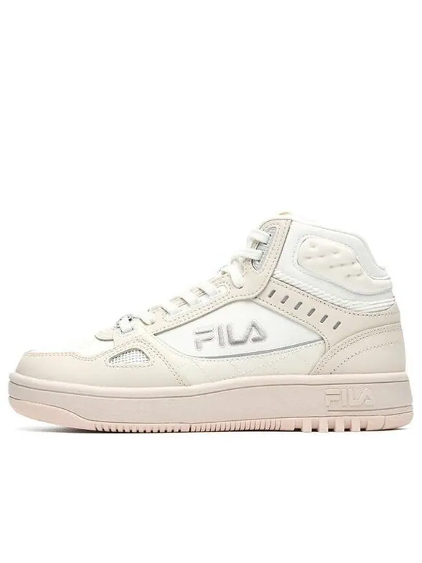 Кроссовки high-top pink/white Fila — изображение 1 из 2, розовый/синий