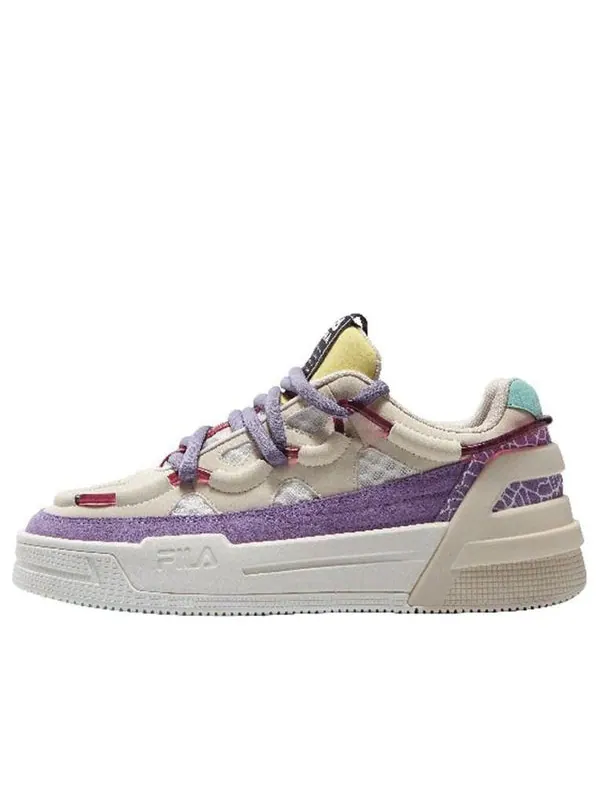 Кроссовки salto low-top white/purple Fila — изображение 1 из 4, белый/фиолетовый
