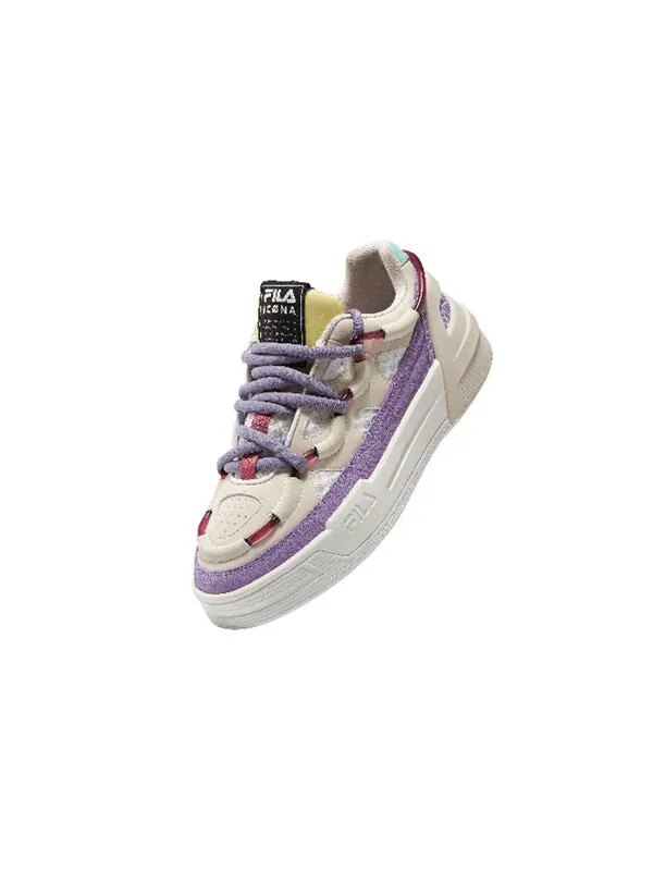 Кроссовки salto low-top white/purple Fila — изображение 3 из 4, белый/фиолетовый