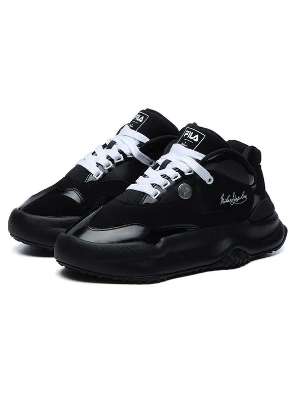 Кроссовки fashion sneakers low-top running shoes black Fila — изображение 3 из 4, черный